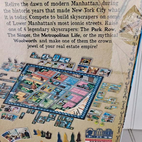New York 1901 Board Game NIB - Picture 5 of 6